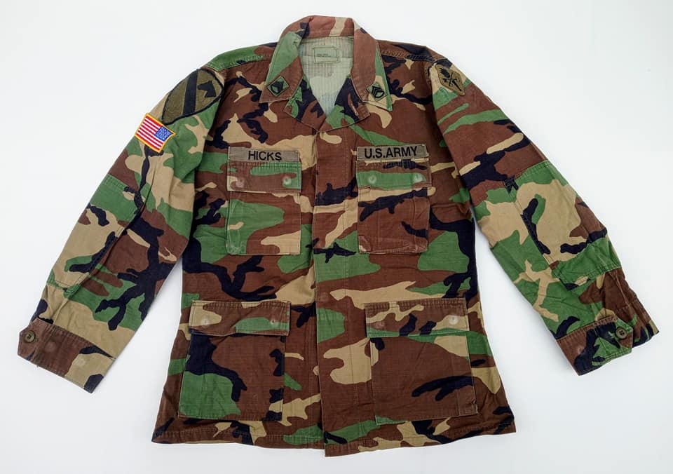 giacca-militare-uomo-130mye-1.jpg Giacca Militare Uomo US Army Mimetica Camo MR PXPrato - immagine 1