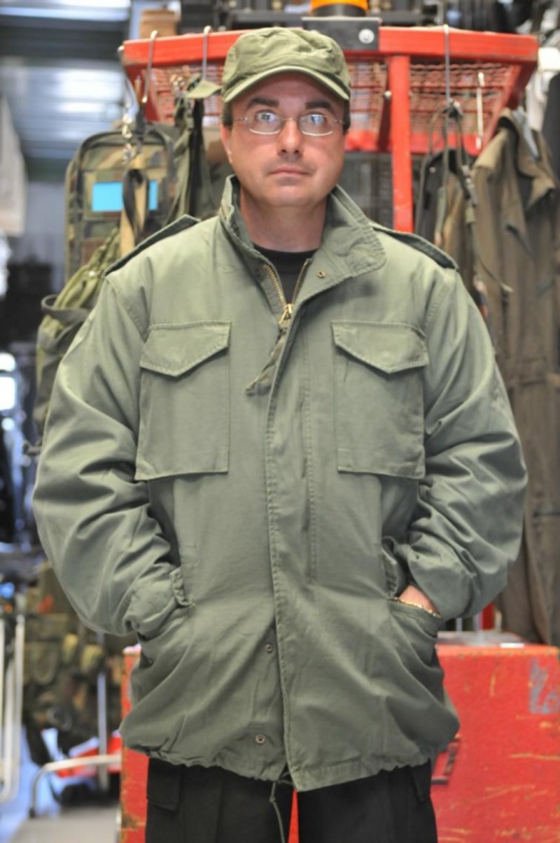 giacca-militare-uomo-430ast-1.jpg Giacca militare M65 field jacket USA - immagine 1