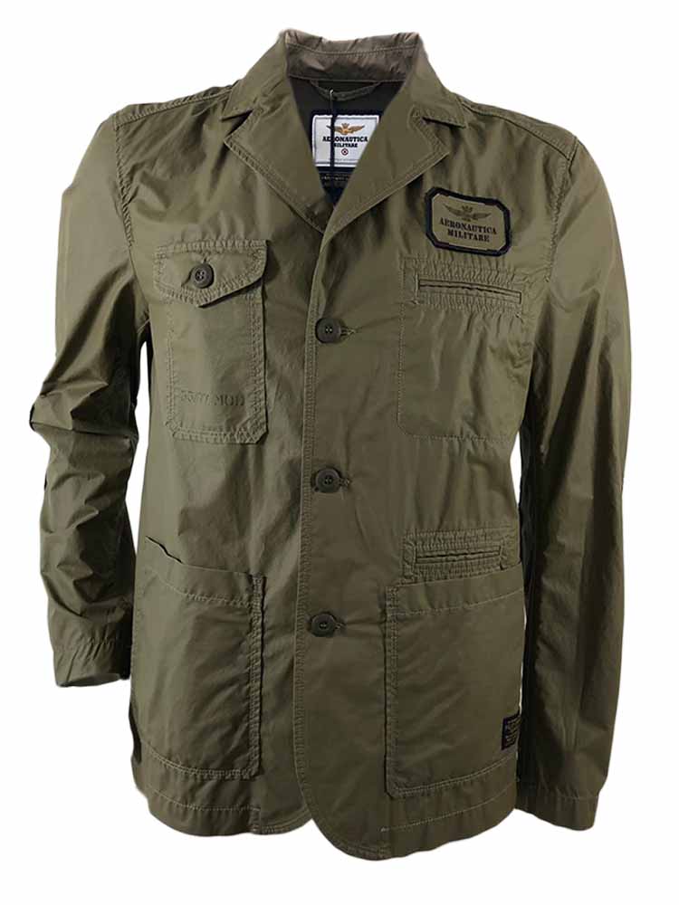 giacca-militare-uomo-645ygi-1.jpg Giacca AERONAUTICA MILITARE Uomo Pilot Apparel Verde tg L, XXL I1/42 – Dresslix - immagine 1