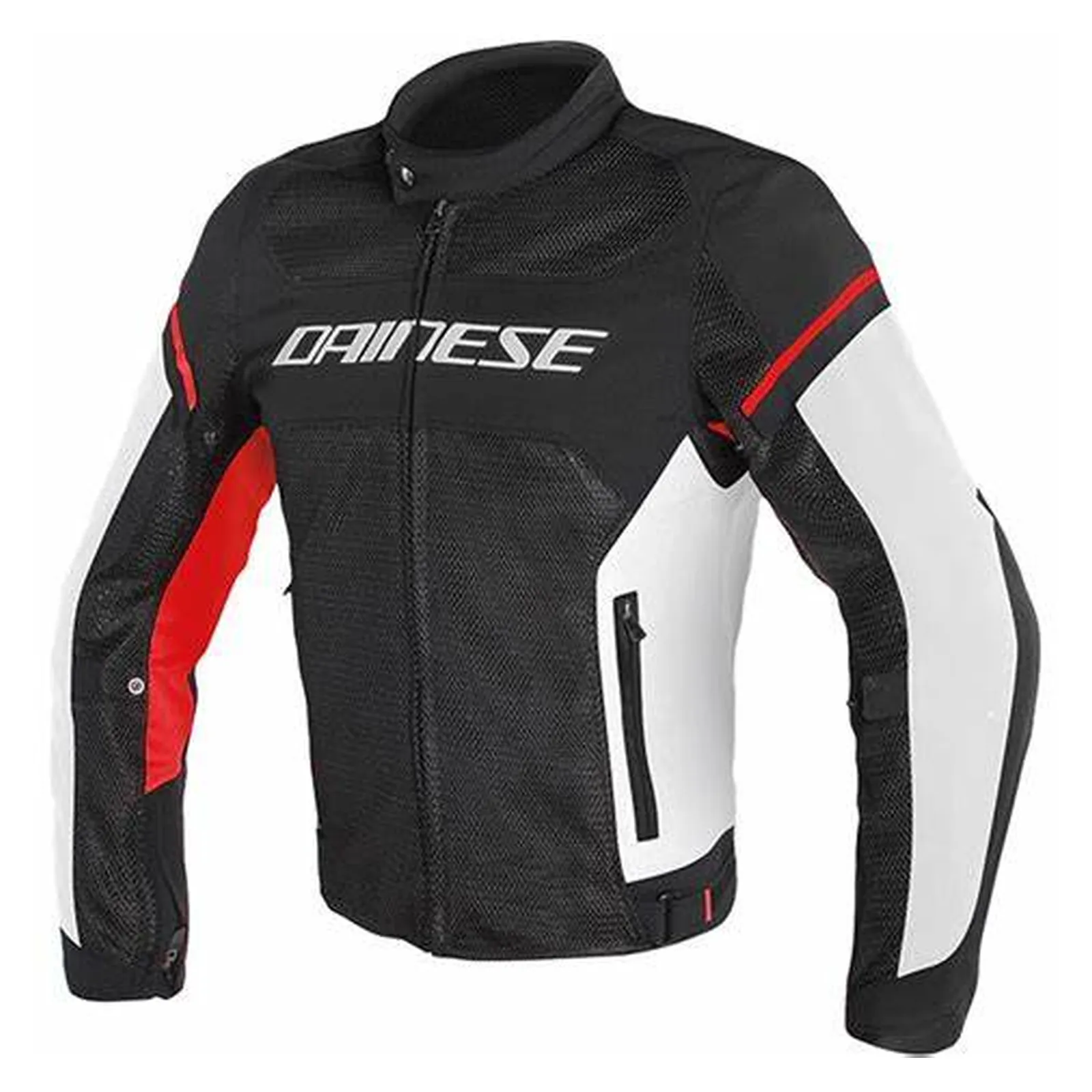 giacca-moto-dainese-176hwt.webp Dainese Giacca Moto In Tessuto Air Frame D1 Tex Jacket Black/White/Red AB MOTOSHOP - immagine 1