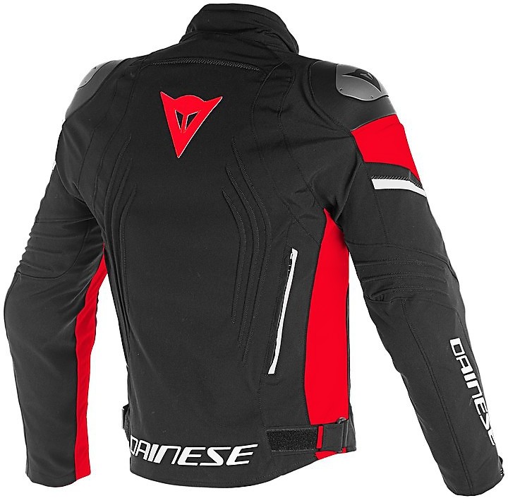 giacca-moto-dainese-409axa-1.jpg Giacca Moto In Tessuto Dainese RACING 3 D Dry Nero Rosso Vendita Online Outletmoto.eu - immagine 1