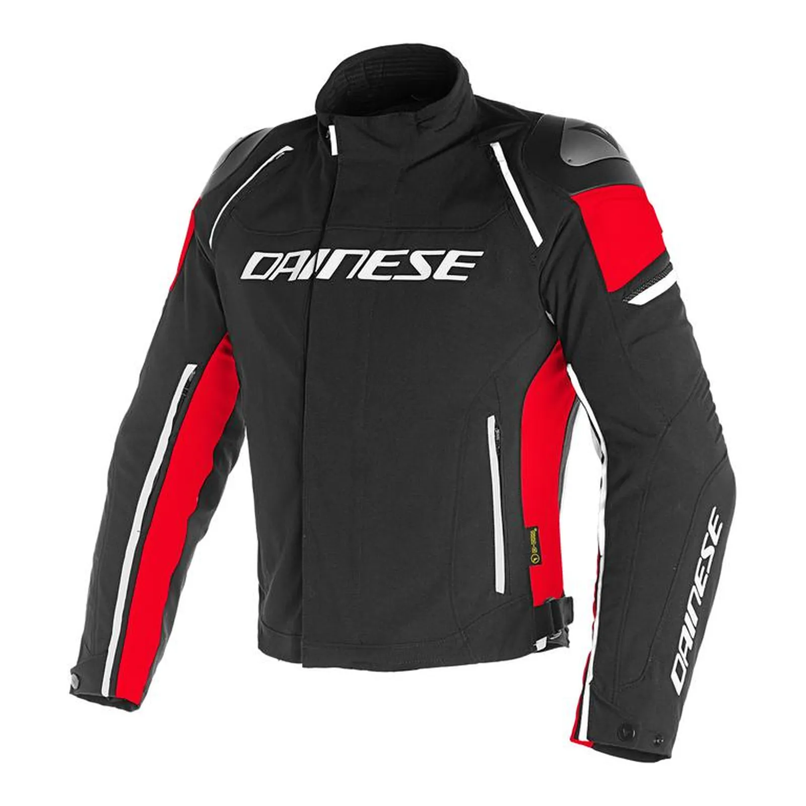 giacca-moto-dainese-522lom.webp Dainese Giacca Moto In Tessuto Racing 3 D Dry® Jacket Black/Black/Red AB MOTOSHOP - immagine 1