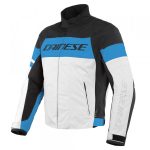 DAINESE GIACCA IN TESSUTO SAETTA D DRY BIANCO BLU NERO