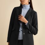 Giacca Bistretch Foderata Regular Fit NERO 38