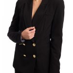 GIACCA NERA DONNA SILENCE LIMITED NP5052MS Choose Fashion Store