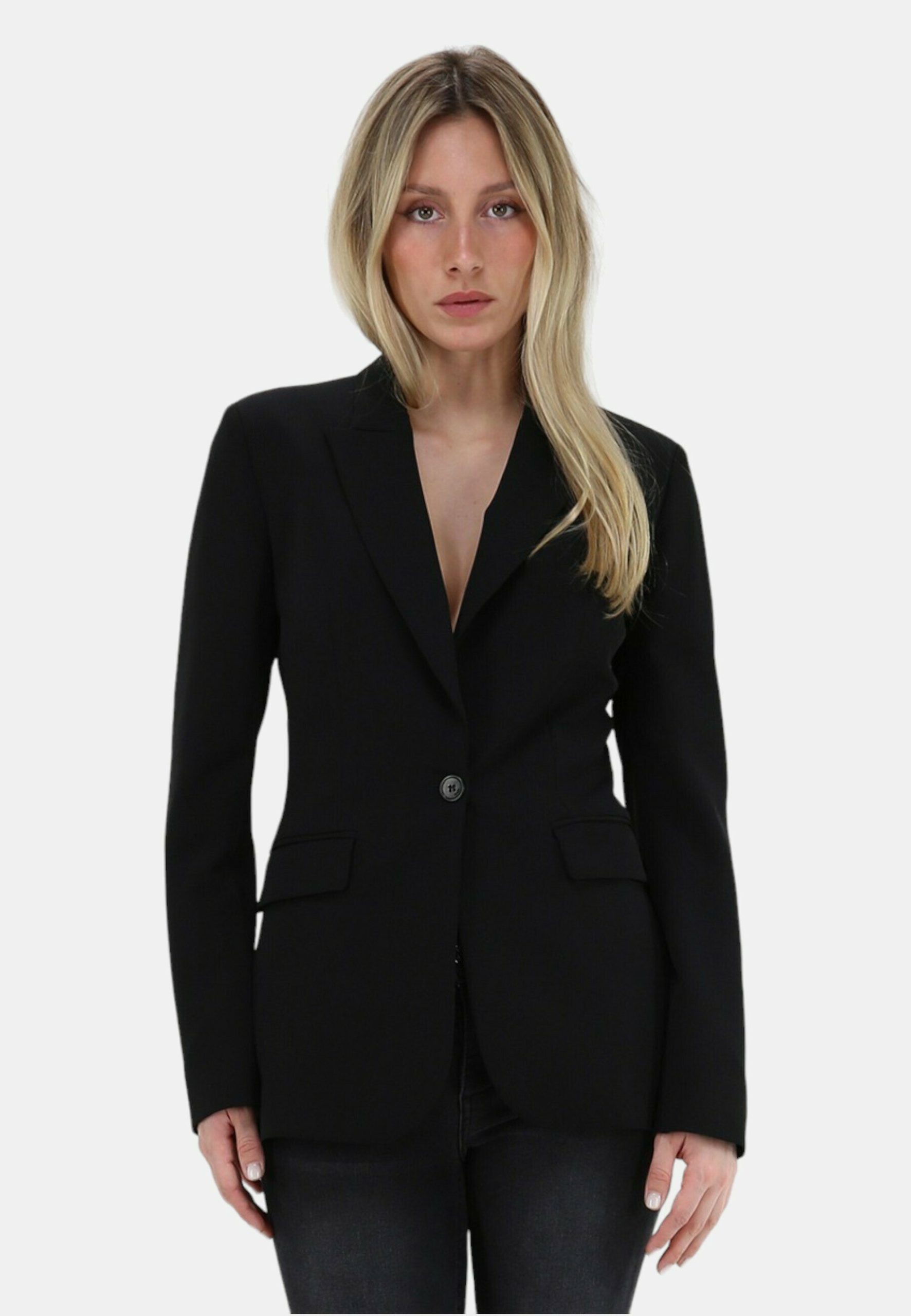 giacca-nera-donna-977zkc-1.jpg LIU JO Blazer nero Zalando.it - immagine 1
