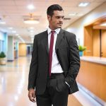 Giacca Nera Blazer Abito Uomo Cerimonia Uomo Abito Giacca Nero Abito Sartoriale Da Uomo Slim Fit