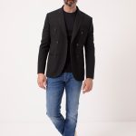 Giacca nera per uomo LUCA BERTELLI P/E 2022