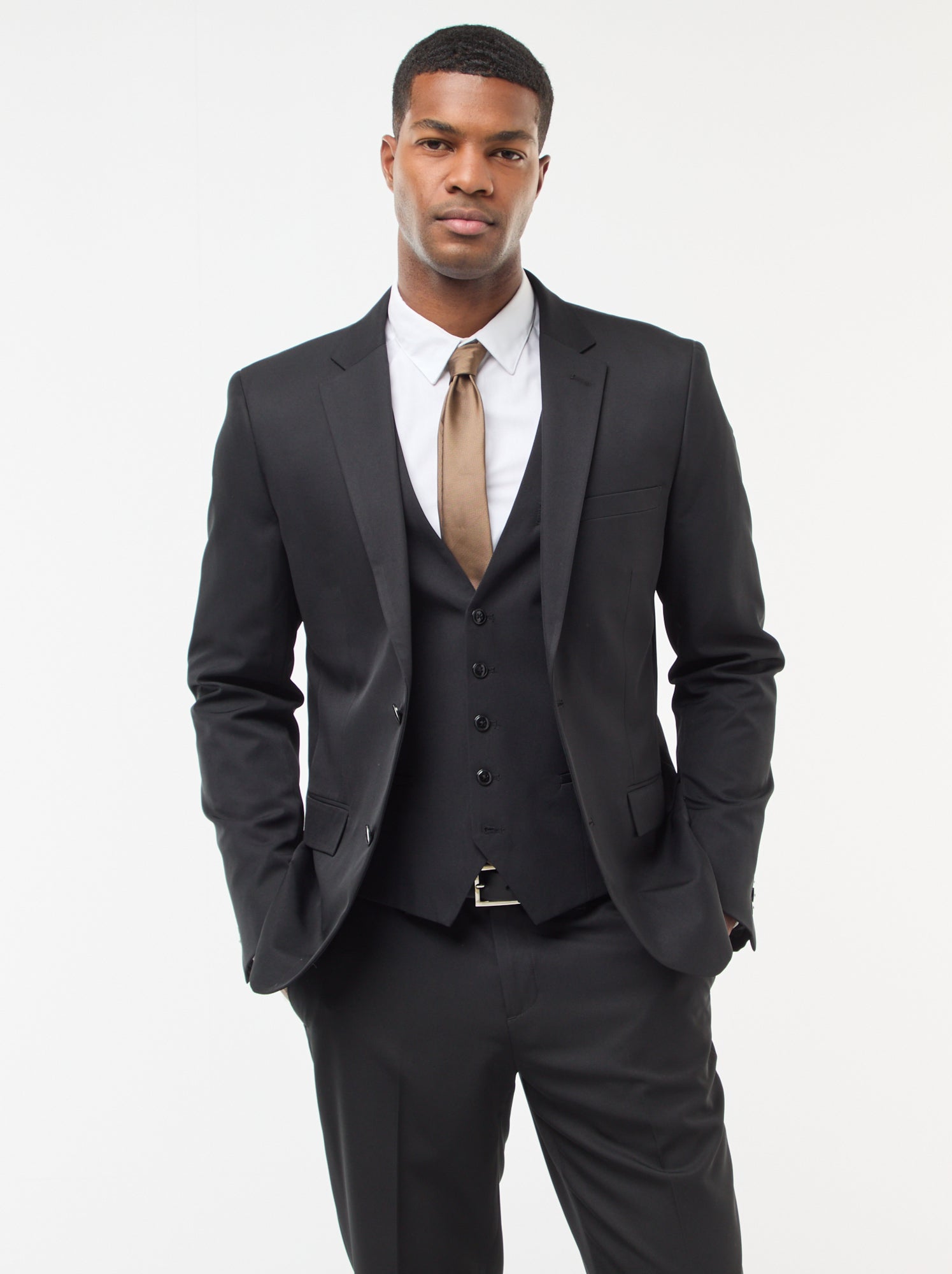 giacca-nera-uomo-963ufi-1.jpg Giacca da completo slim fit nero - immagine 1
