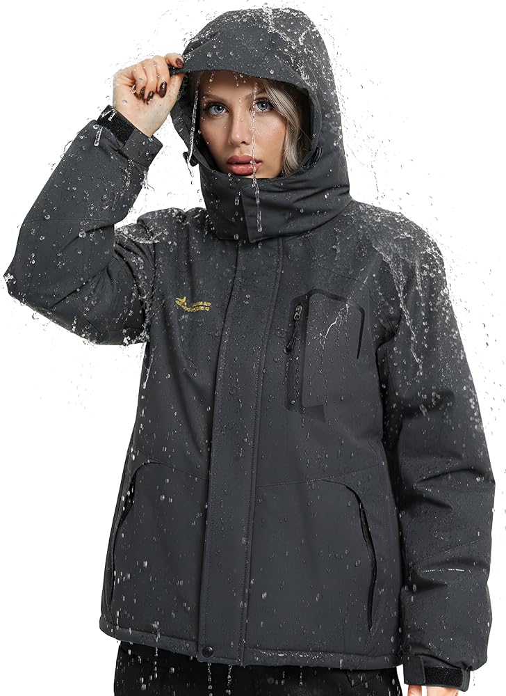 giacca-neve-donna-427mlg-1.jpg Mnking Giacca Sci Neve Donna Pile Completamente Impermeabile con Cappuccio | Giacca Giubbotto Montagna Trekking Snowboard Softshell Cappotto Invernale Antivento Caldo All'aperto (Grigio,XXL) : Amazon.it: Moda - immagine 1
