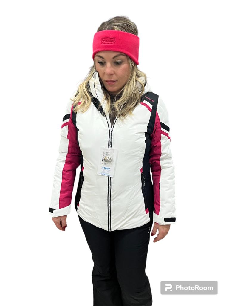 giacca-neve-donna-923qgr-1.jpg Tuta Da Sci Donna Due Pezzi Impermeabile Con Cappuccio Staccabile – Giacca Termica Per Sport Invernali - immagine 1