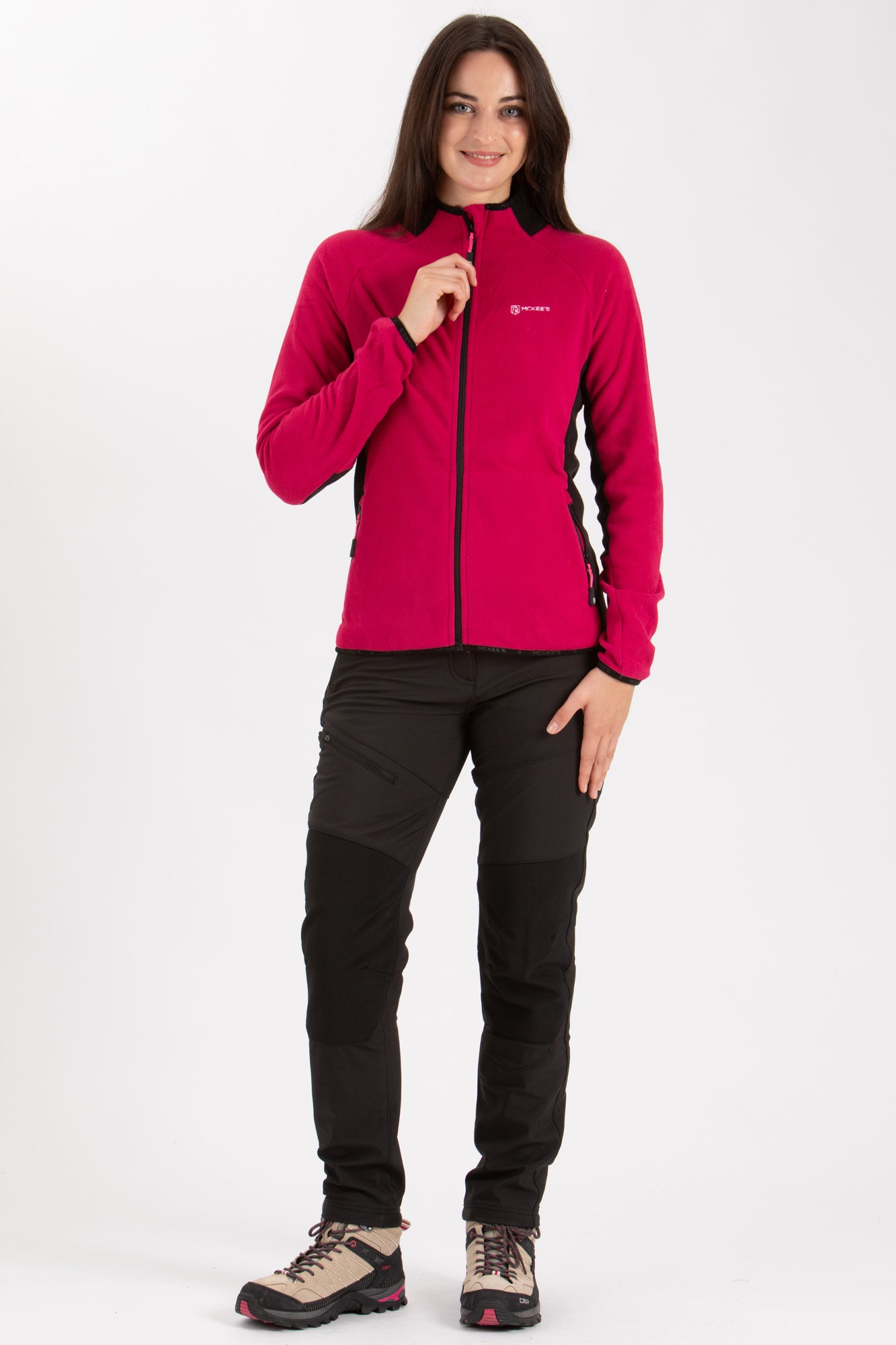giacca-pile-donna-358jzm-1.jpg Giacca Pile Donna McKees Tolsona V2 – Fleece Tecnica Outdoor - immagine 1