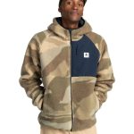Wolfe Pile reversibile con cappuccio da Uomo Pile reversibile con cappuccio Beige Uomo | Element