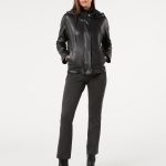 Giacca Ecopelle Chiodo Similpelle Donna Finta Pelle Donna Giubbotto Nero Ecopelle Giacca Ecopelle Chiodo