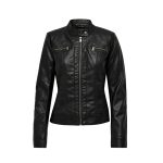 GIUBBINO IN ECOPELLE CON ZIP ONLY Tank Fashion