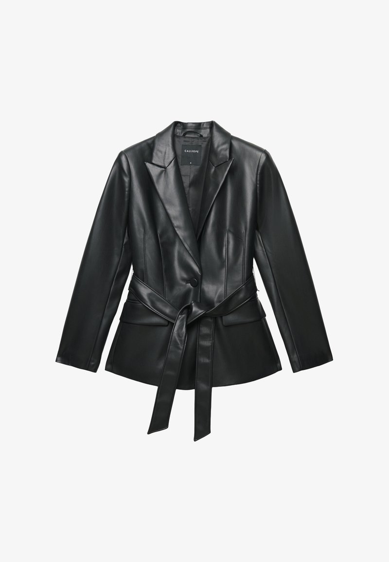 giacca-similpelle-donna-494ppo-1.jpg Calliope Giacca in similpelle ultrablack/nero Zalando.it - immagine 1