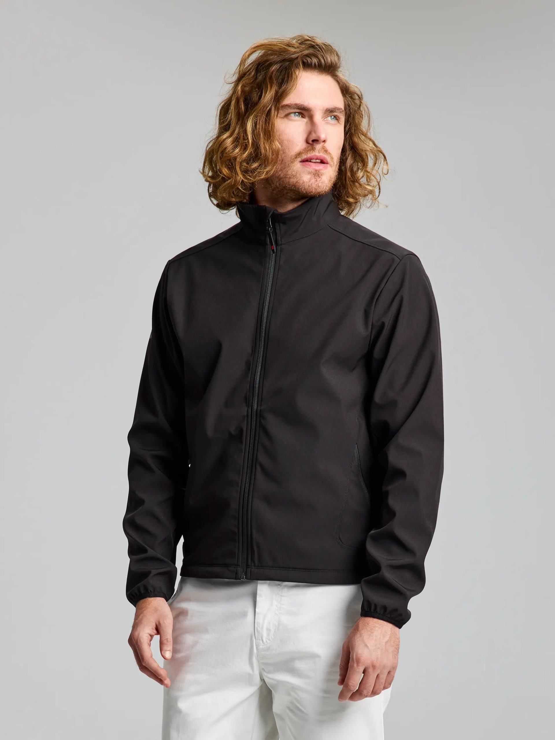 giacca-softshell-uomo-444qvd-1.jpg Active Softshell Jacket Giacca Softshell Uomo Impermeabile | SLAM - immagine 1