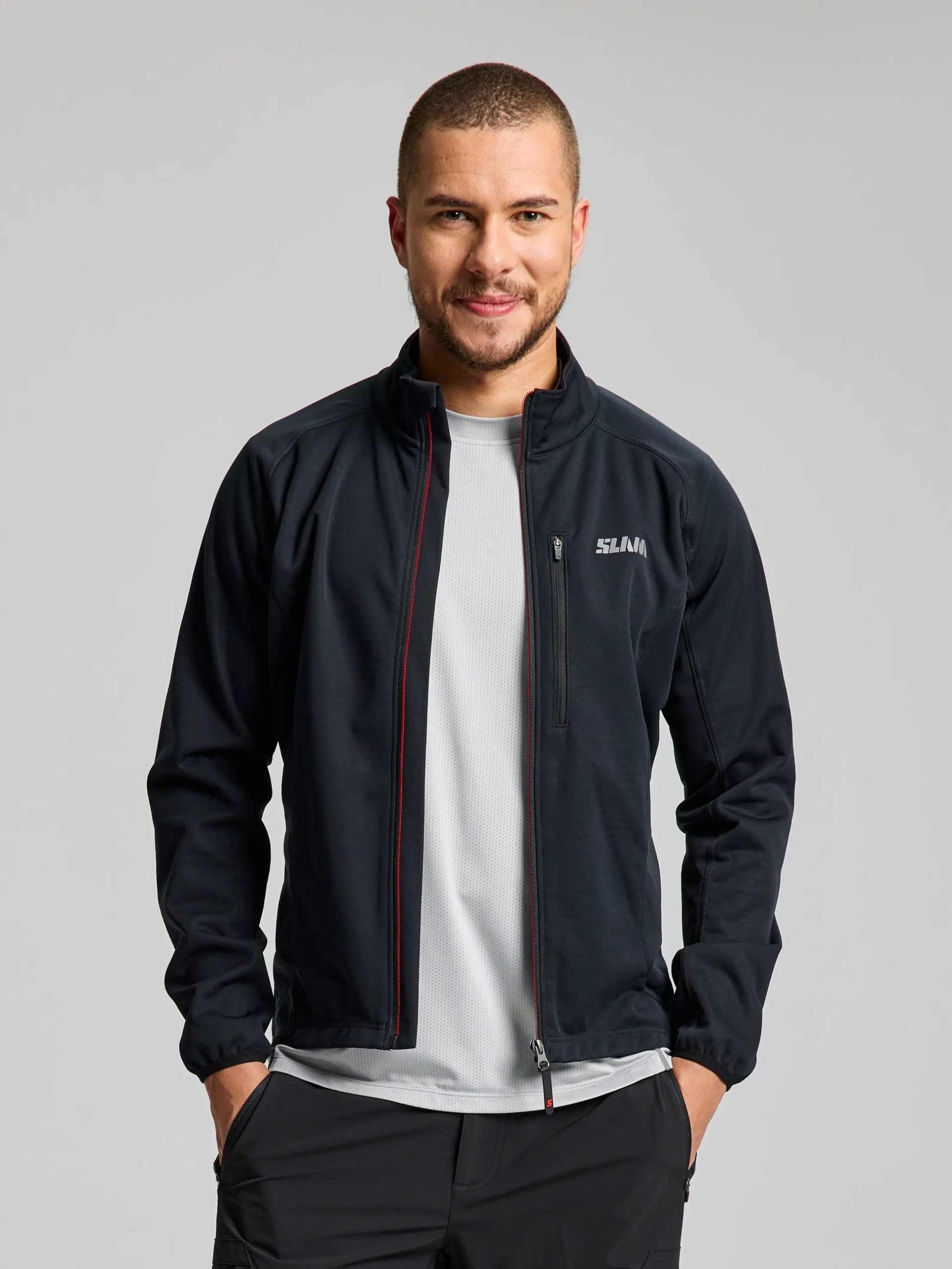 giacca-softshell-uomo-544tbr-1.jpg Graphene Softshell Jacket Giacca Tecnica Softshell Uomo | SLAM - immagine 1
