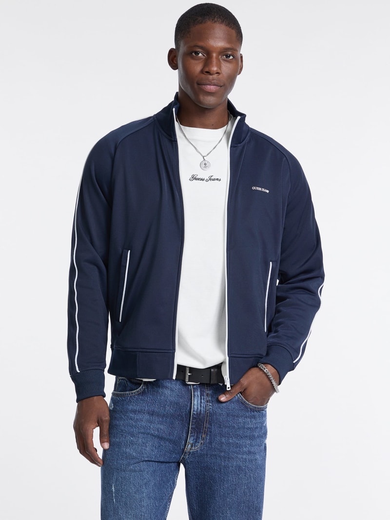 giacca-sportiva-uomo-641cet-1.jpg HEAD Club 25 Giacca Sportiva Uomo – Bianco, Microfibra Traspirante, Fodera In Rete, Cerniera SAB, Orli Elastici Cappotto Bianco Con Inserti Contrasto - immagine 1