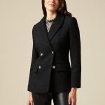 Blazer doppiopetto in tweed