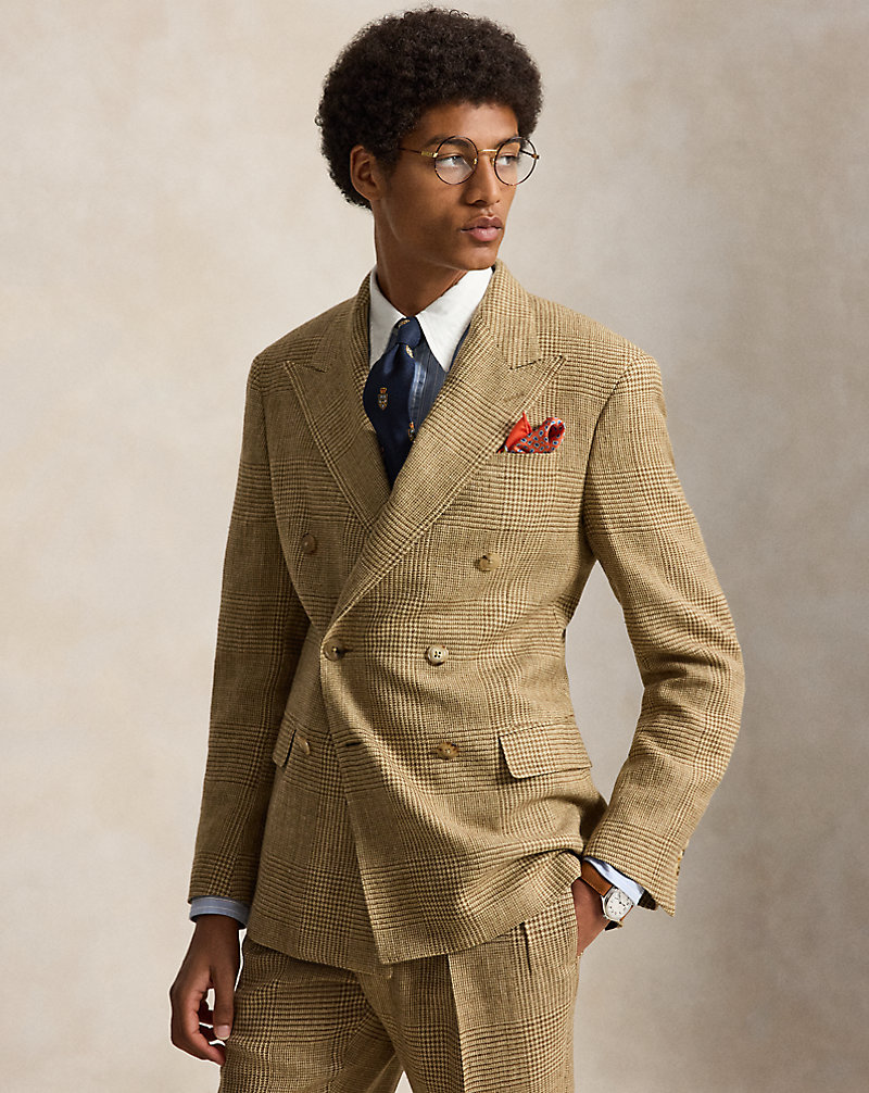 giacca-tweed-357gdu-1.jpg Giacca Polo in tweed estivo Tailored Fit - immagine 1