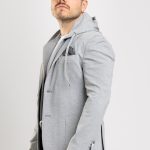 GIACCA UOMO CASUAL BLAZER CON CAPPUCCIO PUNTO MILANO SARTORIALE