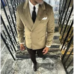 Giacca uomo elegante in velluto beige Baron Giacche uomo particolari, giovanili Gogolfun.it