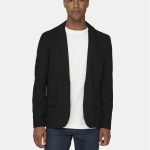 Casual Giacca Nera Da Uomo Giacca Elegante Giacca Nera Estiva Uomo Giacca Uomo Elegante