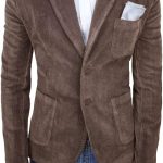 Giacca Uomo Invernale in Velluto Marrone Testa di Moro Blazer Cappotto Casual Elegante (S, Marrone) : Amazon.it: Moda