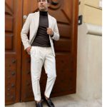 Giacca uomo monopetto velluto , Paul Miranda