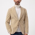 Giacca velluto stretch beige per uomo LATORRE A/I