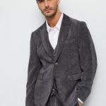 Blazer grigio in velluto | Acquista Online | Gaudì