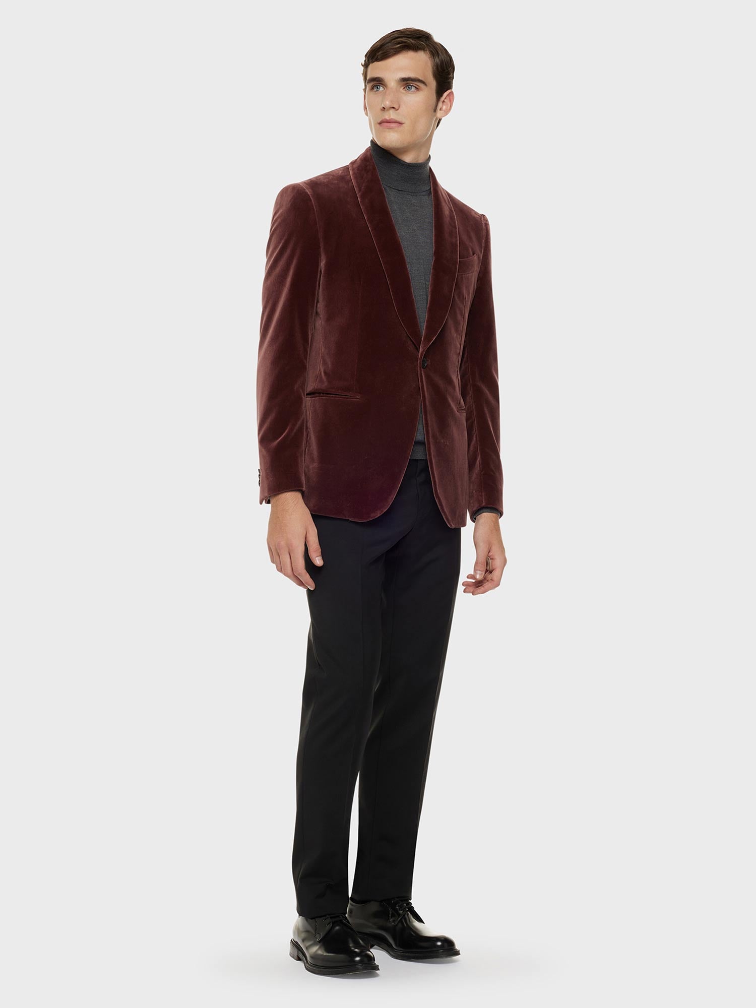 giacca-velluto-uomo-812lhk-1.jpg Giacca da sera manon in velluto bordeaux - immagine 1