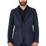 Giacca Uomo Velluto Blu: Eleganza e Comfort