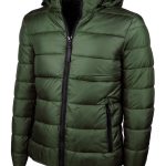 Giubbotto Uomo Dresserd Cappuccio Smontabile Giubbotti Invernali VERDE