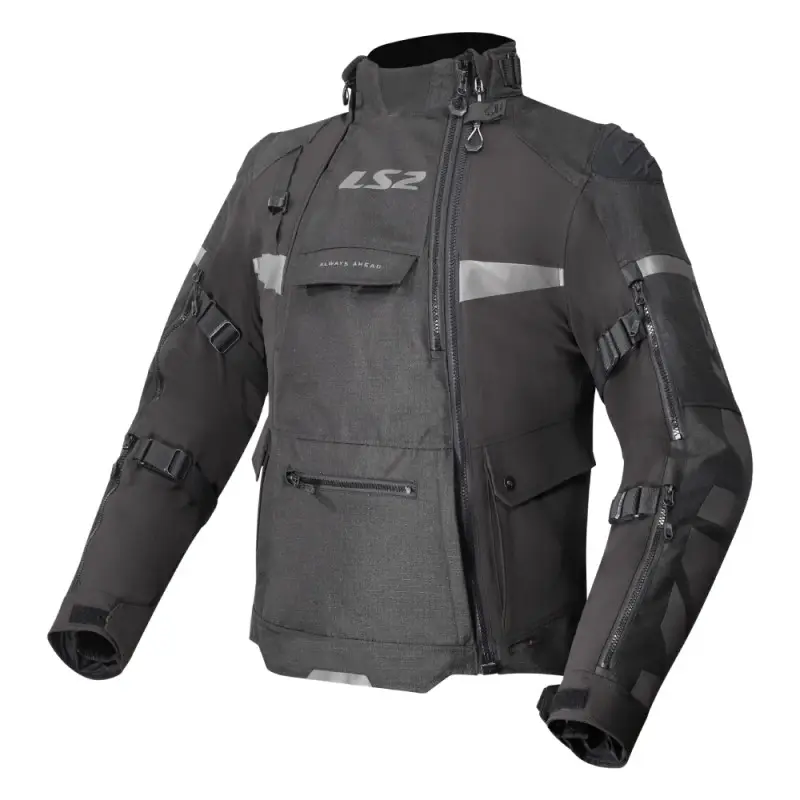 giacche-moto-032ozn.webp Giacca In Tessuto Ls2 X Master Nero - immagine 1