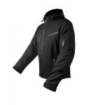 Giacca Moto Uomo in tessuto Softshell Evo Nero