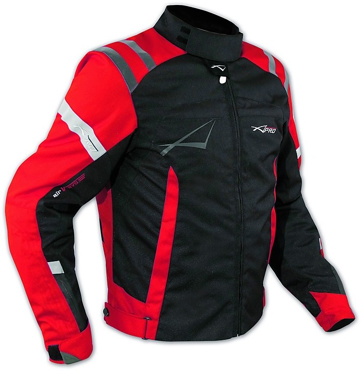 giacche-moto-620rfh-1.jpg Giacca Moto In Tessuto A Pro GTS Sport Touring Rosso Vendita Online Outletmoto.eu - immagine 1
