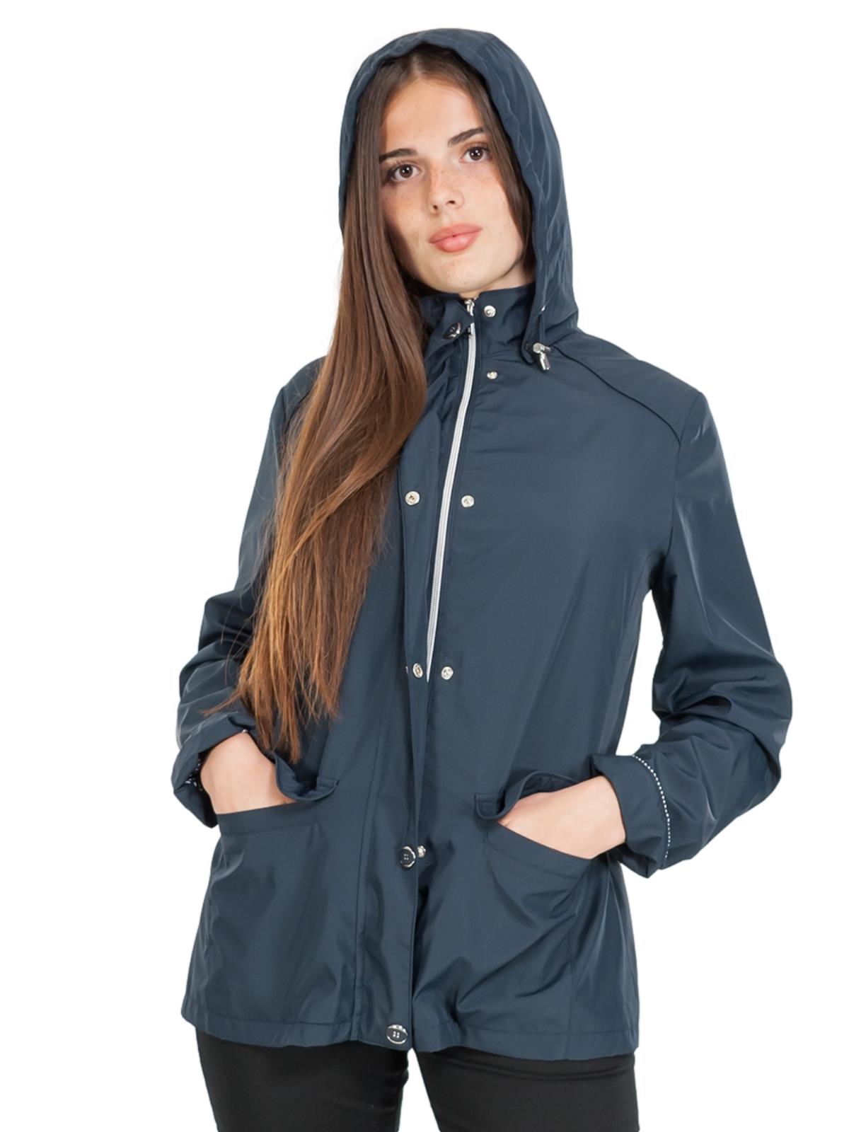 giacche-primaverili-288tcw-1.jpg Giacca Donna Primavera Estiva Cappuccio Removibile Zip E Clip - immagine 1