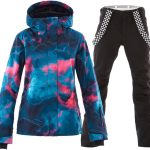 HOTIAN Giacca da sci da Donna e pantaloni Set, Giacca invernale Donna Calda,Pantaloni Da Sciimpermeabili E Cappotto,per Il Lavoro All'aperto Sci Pesca Equitazione Moto : Amazon.it: Moda