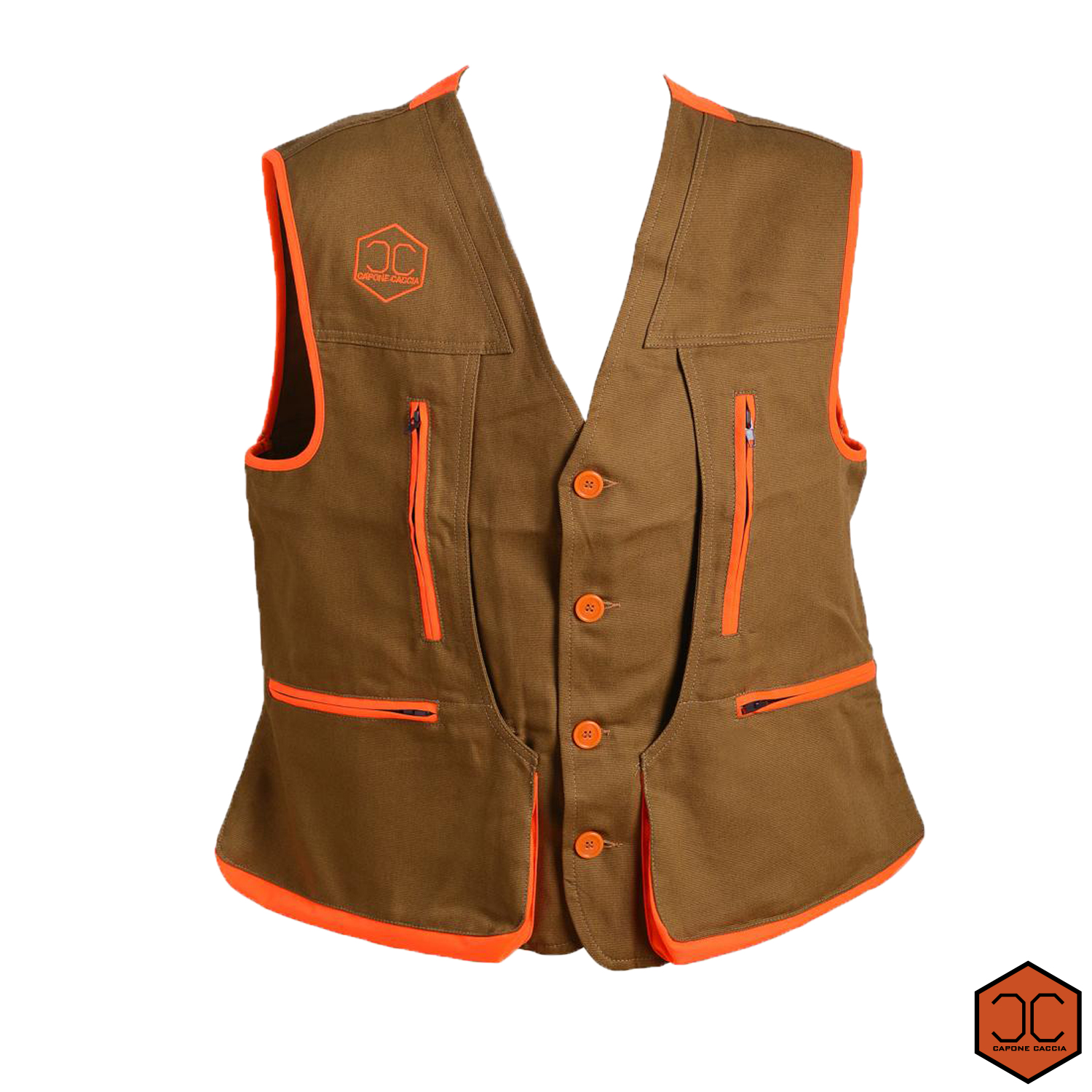 gilet-da-caccia-438gtg-1.jpg Gilet da addestramento Ocra - immagine 1