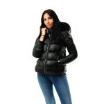 Jacket Giubbotto Colmar Nero Lucido Piumino Colmar Nero Lucido Donna Piumino Colmar Nero Lucido Donna