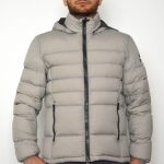 COLMAR ORIGINALS piumino uomo piuma d'oca invernale colore ghiaccio tessuto stretch