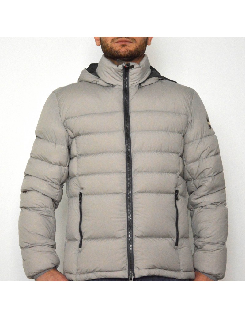 giubbotti-colmar-uomo-622qhn-1.jpg COLMAR ORIGINALS piumino uomo piuma d'oca invernale colore ghiaccio tessuto stretch - immagine 1