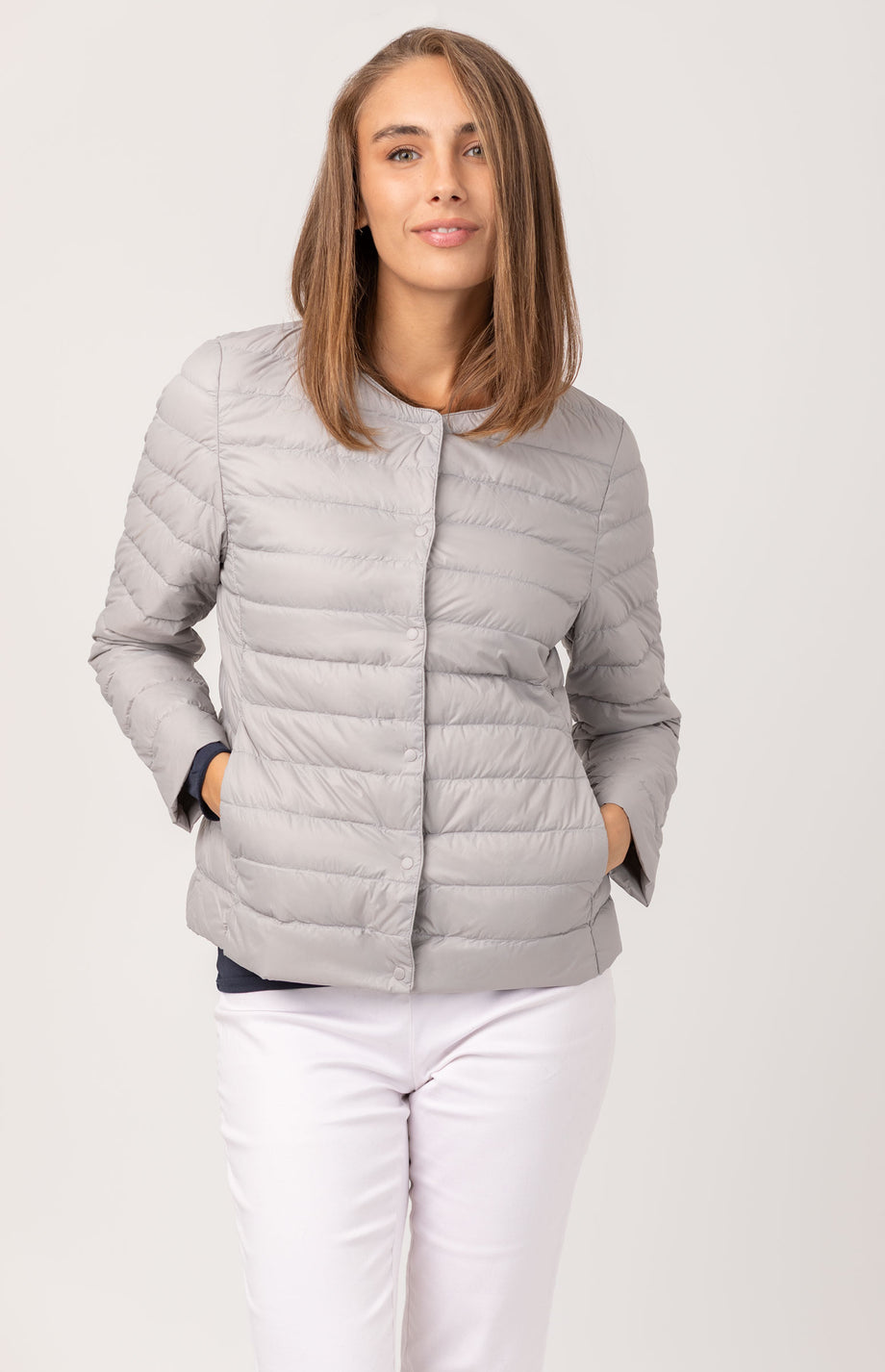 giubbotto-100-grammi-donna-488vpt-1.jpg Piumino Donna 100 grammi – ONECASHMERE - immagine 1