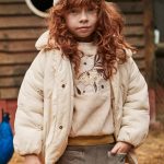 Mayoral Giubbotto Bambina Sabbia Ricamato Collo Sherpa Peluche | ErreGiModaBimbo