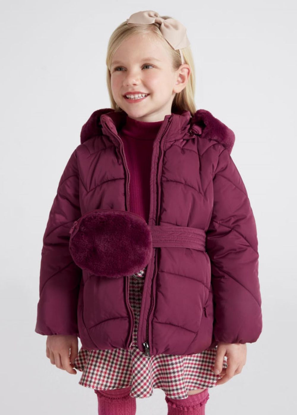 giubbotto-bambina-invernale-010ogx-1.jpg Giubbino Cappotti Ragazza 12 Anni Acquista Piumino Invernale In Cotone Per Bambina, Impermeabile - immagine 1
