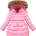 Free Fisher Piumino Bambina Invernale Giacca Bambina Piumino lungo Cappotto per Bambini Elastic : Amazon.it: Moda