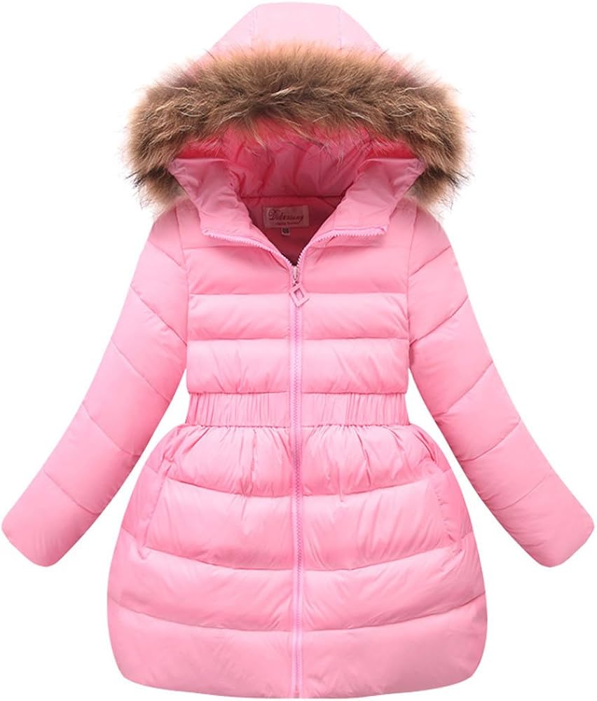 giubbotto-bambina-invernale-154qej-1.jpg Free Fisher Piumino Bambina Invernale Giacca Bambina Piumino lungo Cappotto per Bambini Elastic : Amazon.it: Moda - immagine 1