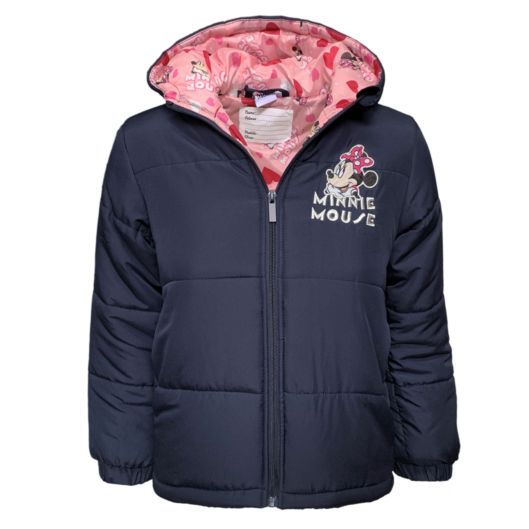 giubbotto-bambina-invernale-409idc-1.jpg Giubbotto bambina invernale piumino Disney Minnie Mouse - immagine 1
